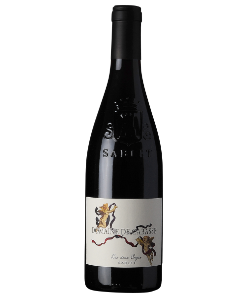 Sablet rouge Les deux Anges - 2014 - Domaine de Cabasse - 75 cl